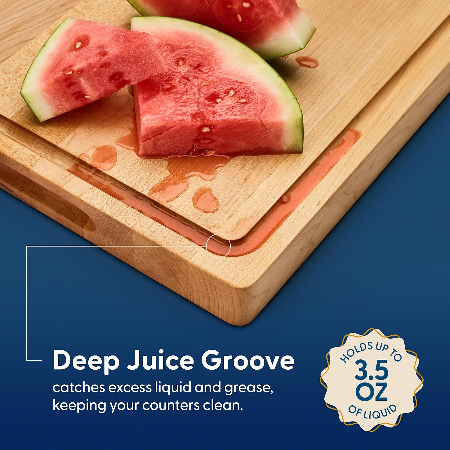 Hard Maple Wood Cutting Board, - огляд і ціна Meal Prep Cutting